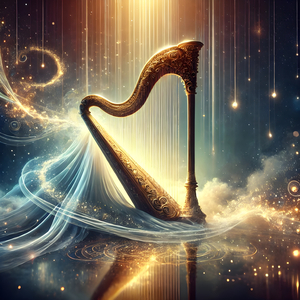 Atmospheric Reflective Guitar