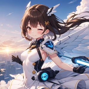 機械仕掛けの巨人兵と魔砲少女