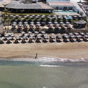the beach