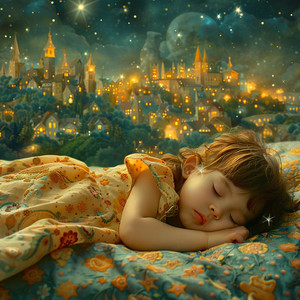 Bebé Duerme En Pintura Crepuscular