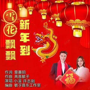 雪花飘飘新年到（对唱） 伴奏