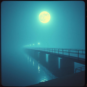 月下の渡月橋ーGekkaNoTogetsukyou