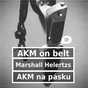 AKM on belt / AKM na pásku