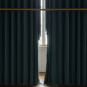 You don't feel the curtain tearing