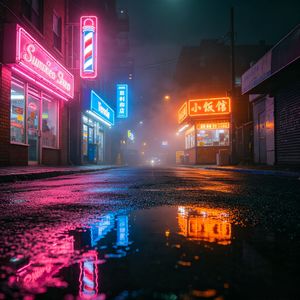 城市夜晃