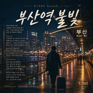 부산역 불빛