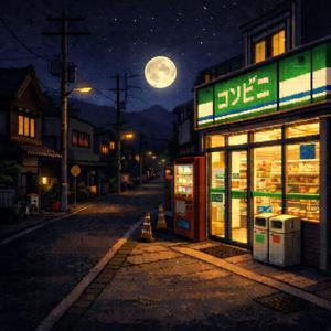 午前0時の自動ドアが閉じるまで