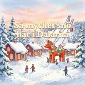Så mycket snö här i Dalarna