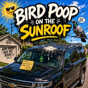 Bird Poop on the Sunroof
