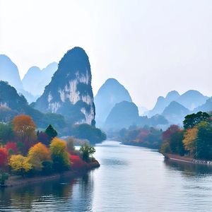 晚间风遇上清晨雨