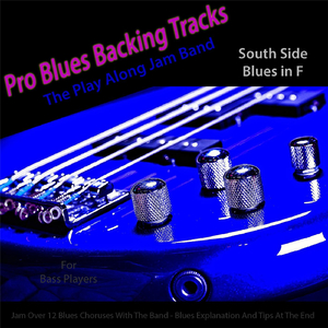 Pro Blues Backing Tracks (South Side Blues in F) [12 Blues Choruses With Tips for Bass Players]