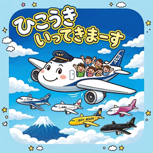 ひこうき いってきまーす