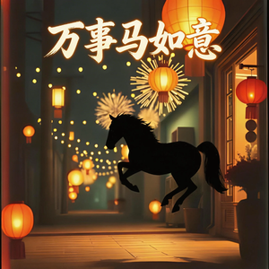 万事马如意