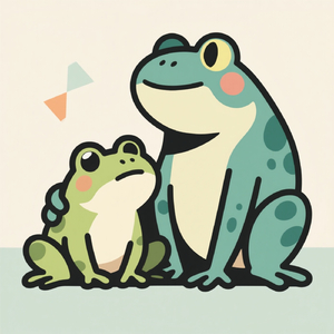 カエルが鳴くから帰ろう