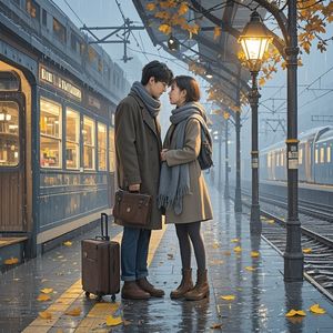 站台晚风-树上猫