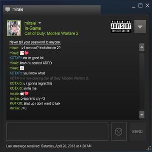 shut up i don't want to talk