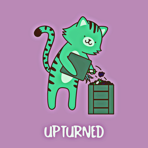 Upturned