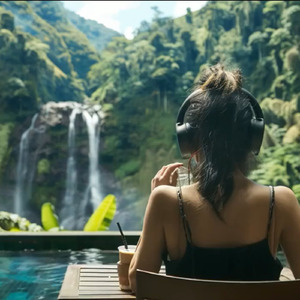 鳥の囀りとコーヒー豆