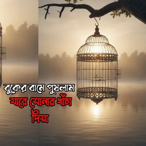 বুকের বামে পুষলাম যারে সোনার খাঁচা দিয়া