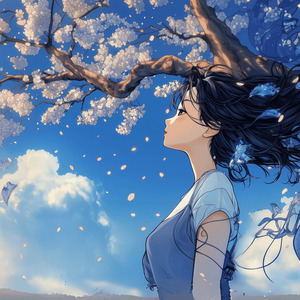 桜舞う春の風、この想い君に届け