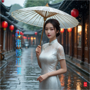 江南烟雨凝