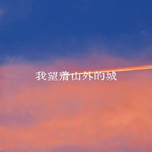 我望着山外的城