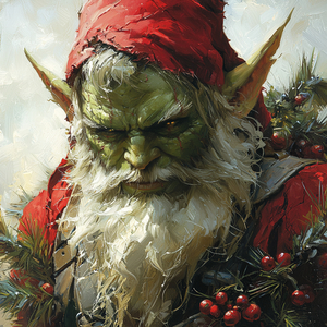 The Grunchy Who Took Santa's Job