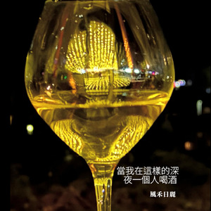 當我在這樣的深夜一個人喝酒