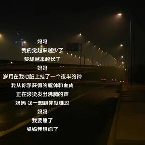 写给母亲的一封信