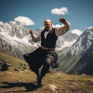 Kavkasiuri | Georgian Lezginka (Caucasus Traditional Dance Music)