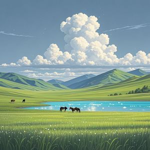美丽大草原