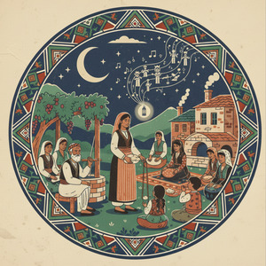 Bahçada Yeşil Çınar