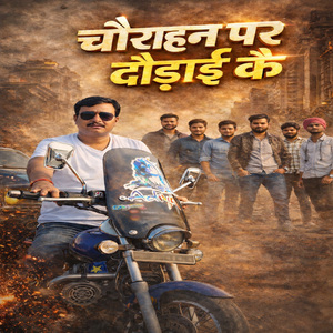 चौराहन पर दौड़ाई के