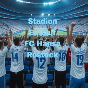 Stadion Einlauf FC Hansa Rostock