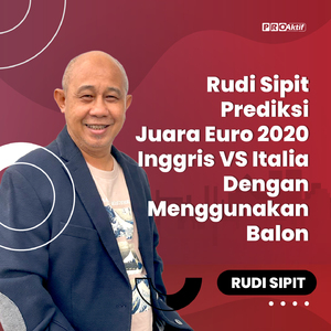 Rudi Sipit Prediksi Juara Euro 2020 Inggris VS Italia Dengan Menggunakan Balon