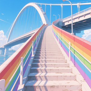 彩虹桥的阶梯