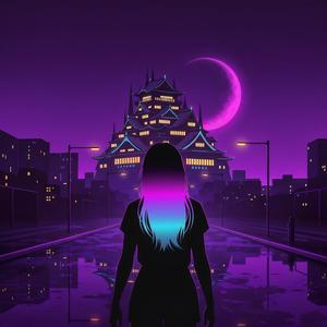 Neon Anime City Synthwave