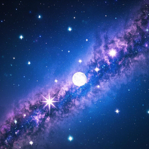 月下星河的低语