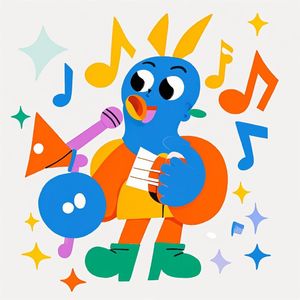 启蒙儿歌乐园 幼儿园萌娃唱恐龙儿歌-恐龙《黄河巨龙》