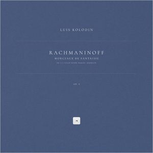 Morceaux de fantaisie, Op. 3: No. 1 in E-Flat Minor 'Elégie'. Moderato