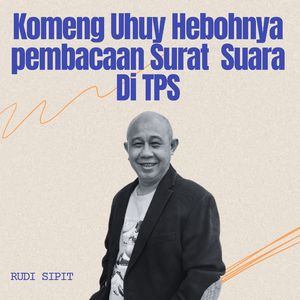 Komeng Uhuy Hebohnya pembacaan Surat Suara Di TPS