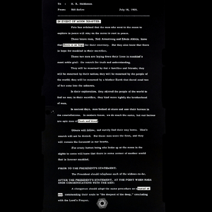 Inside the Ribcage of a Crane