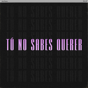 Tú No Sabes Querer