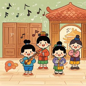 国学成语儿歌《走马看花》