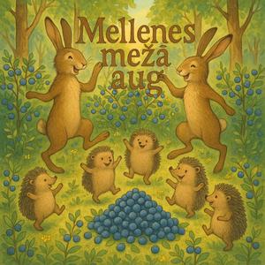 Mellenes mežā aug