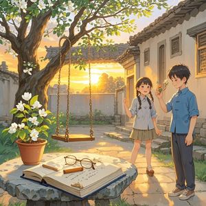 时光的秋千-贞子不忘挖井人