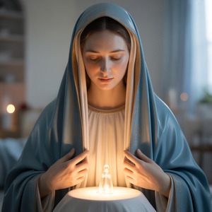 Refúgio Aconchegante Sob o Manto de Maria