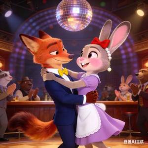 兔子警官朱迪和狐狸尼克之共舞
