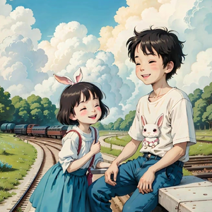 心情美美的