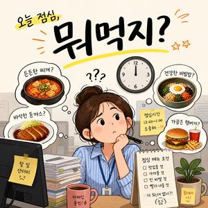 머 먹지?